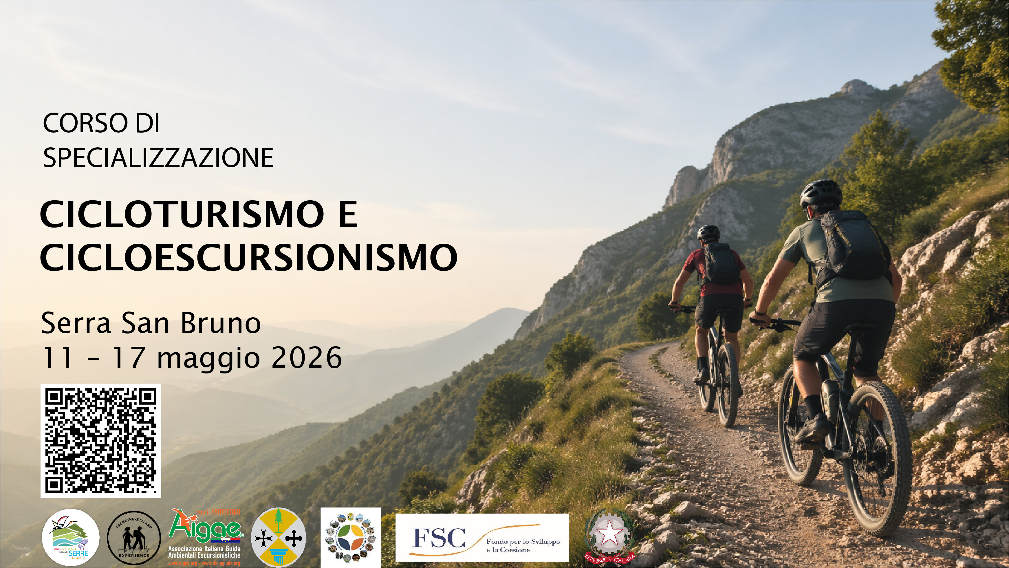 Bando corso specializzazione cicloturismo